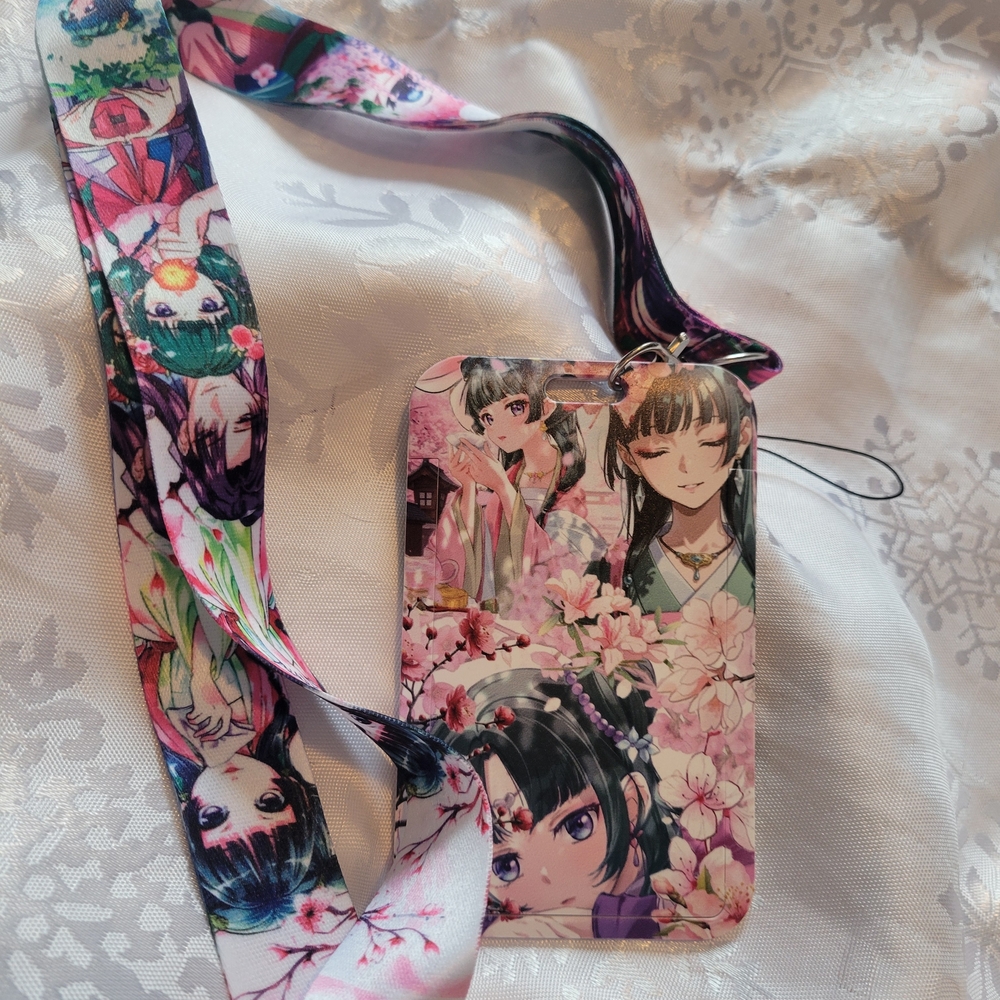 🔮NEW🔮 Anime Floral Key & Card Holder